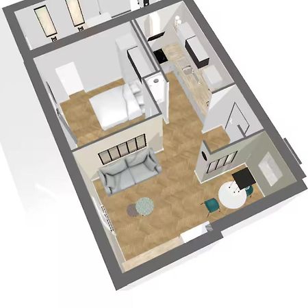 Appartchic - Appartement Standing - Plein Centre & Parking Prive Créon Buitenkant foto