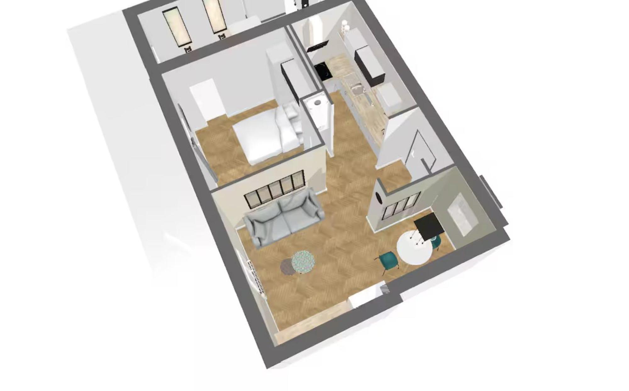 Appartchic - Appartement Standing - Plein Centre & Parking Prive Créon Buitenkant foto